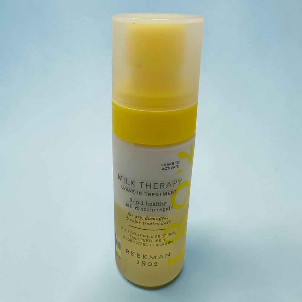 NEW Beekman 1802 Milk Therapy 2 in 1 Leave-in Hair & Scalp Treatment 2 fl oz